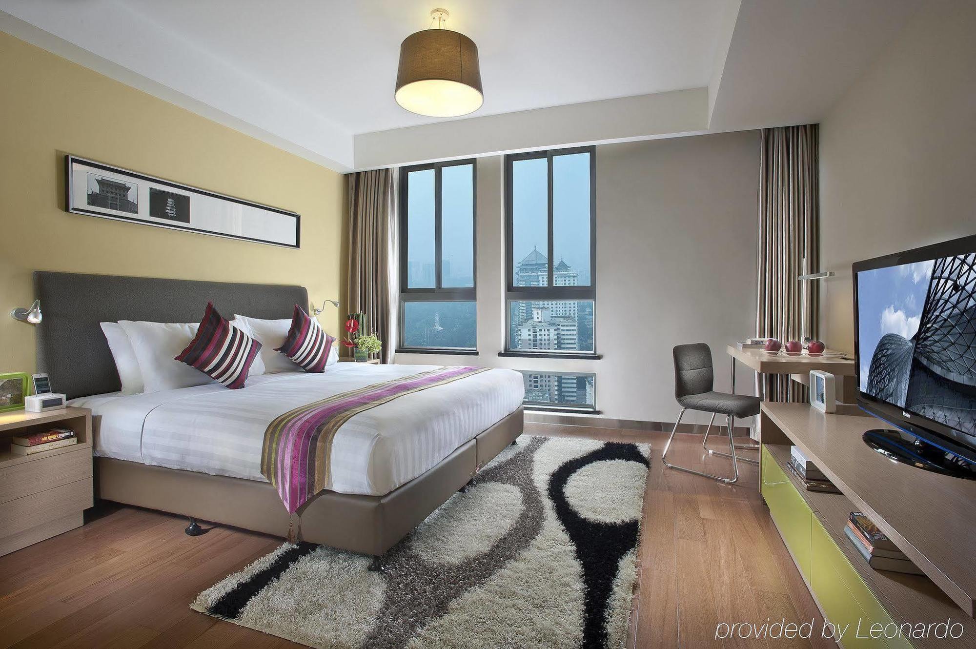 Citadines Aparthotel Xingqing Palace Xi'An Si-an Pokoj fotografie